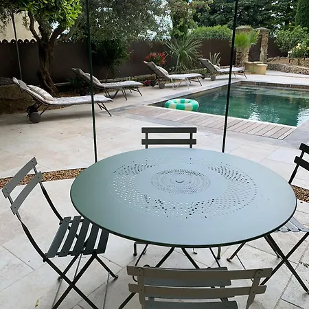 Maison Uzes Piscine Plein Sud Avec Superbe Vue * Saint-Maximin (Gard)