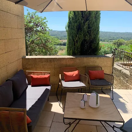 Maison Uzès Piscine Plein Sud Avec Superbe Vue Villa Saint-Maximin (Gard)
