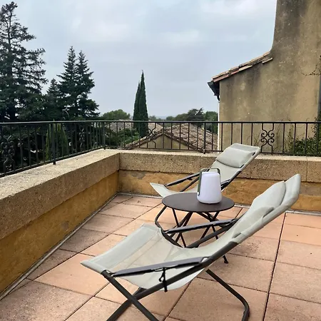 Maison Uzes Piscine Plein Sud Avec Superbe Vue Villa Saint-Maximin (Gard)
