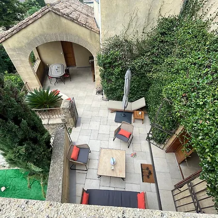 Maison Uzes Piscine Plein Sud Avec Superbe Vue Saint-Maximin (Gard)